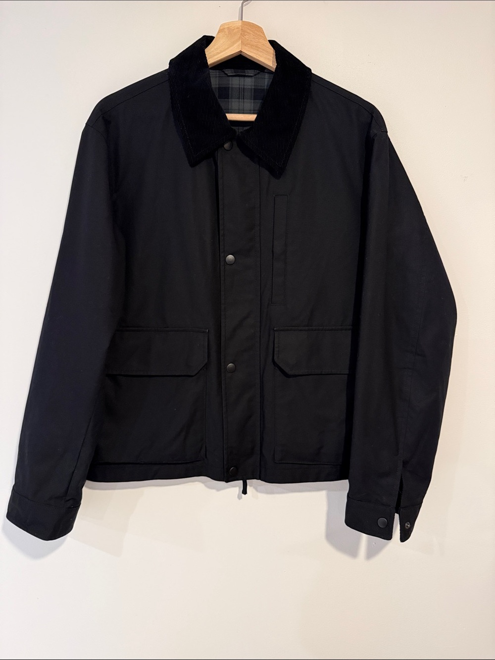 Uniqlo Women’s Black Barn Jacket - Size Small